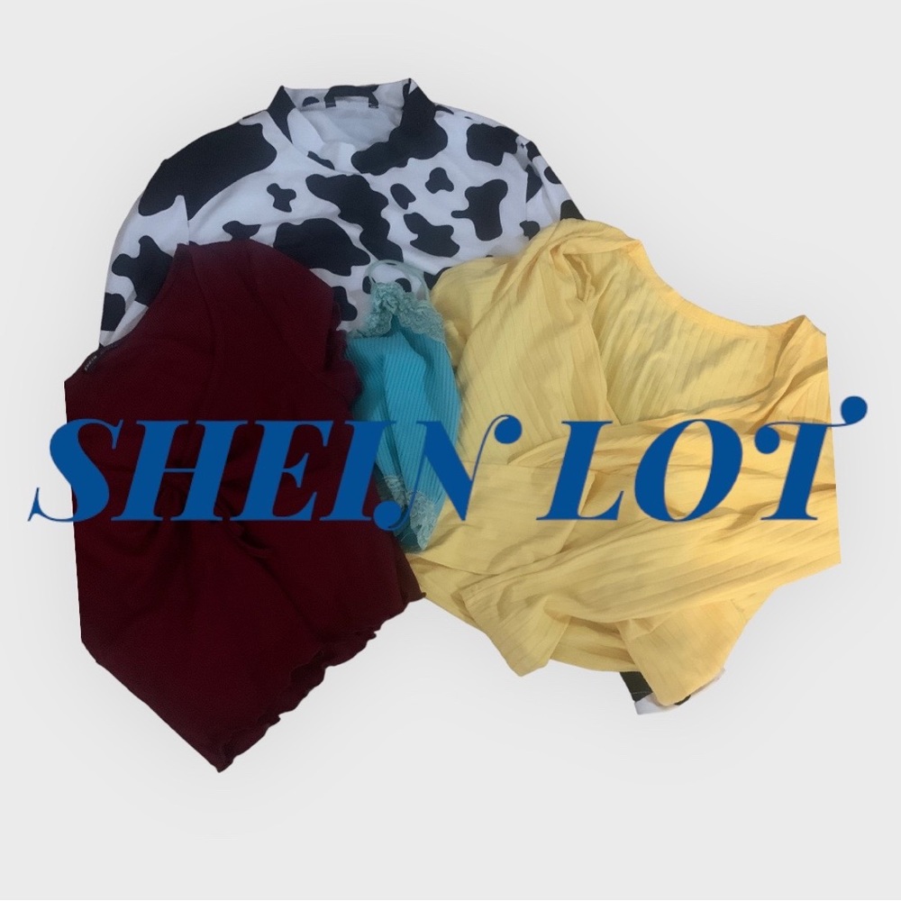 SHEIN bundle of 5 tops.  Size M